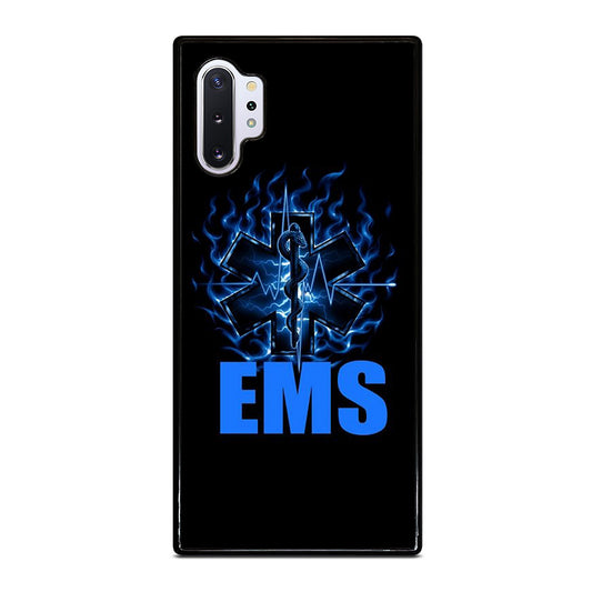 EMT EMS MEDICAL BLACK LOGO Samsung Galaxy Note 10 Plus Case Cover