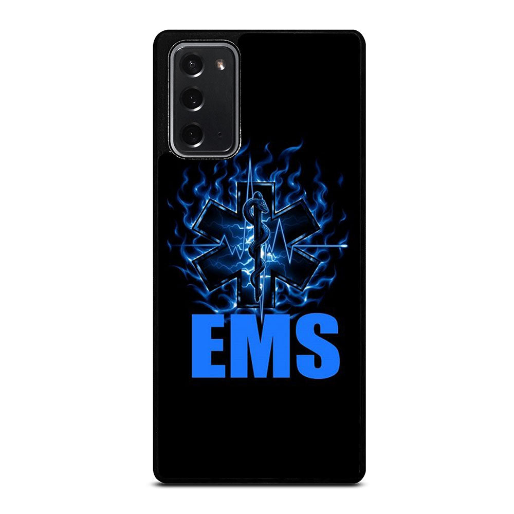 EMT EMS MEDICAL BLACK LOGO Samsung Galaxy Note 20 Case Cover