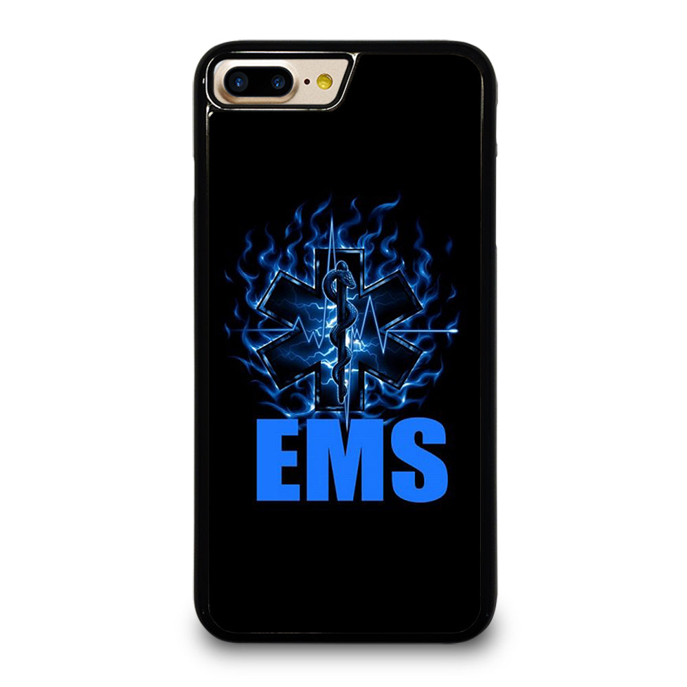 EMT EMS MEDICAL BLACK LOGO iPhone 7 / 8 Plus Case Cover