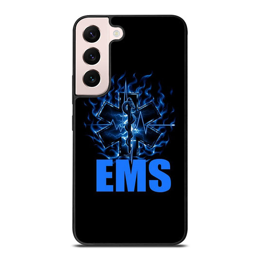 EMT EMS MEDICAL BLACK LOGO Samsung Galaxy S22 Plus Case Cover