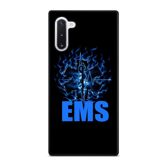 EMT EMS MEDICAL BLACK LOGO Samsung Galaxy Note 10 Case Cover