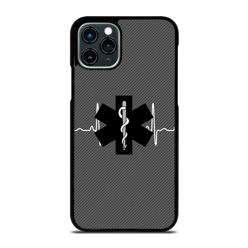 EMT EMS MEDICAL CARBON LOGO iPhone 11 Pro Case Cover