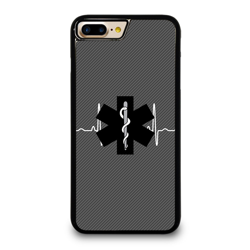 EMT EMS MEDICAL CARBON LOGO iPhone 7 / 8 Plus Case Cover