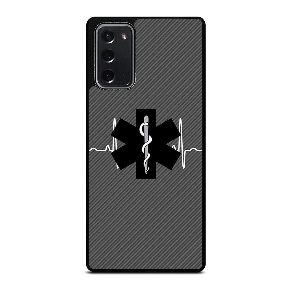 EMT EMS MEDICAL CARBON LOGO Samsung Galaxy Note 20 Case Cover