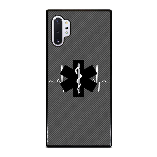 EMT EMS MEDICAL CARBON LOGO Samsung Galaxy Note 10 Plus Case Cover