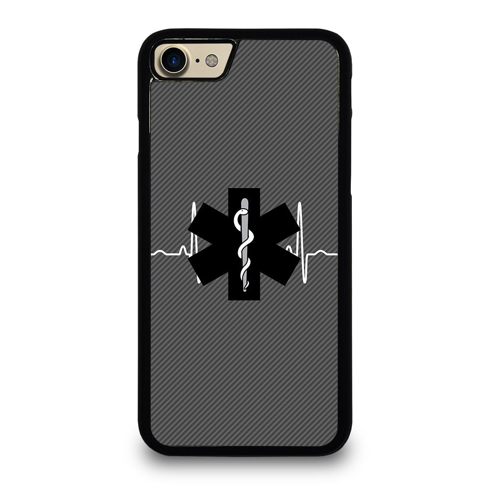 EMT EMS MEDICAL CARBON LOGO iPhone 7 / 8 Case Cover