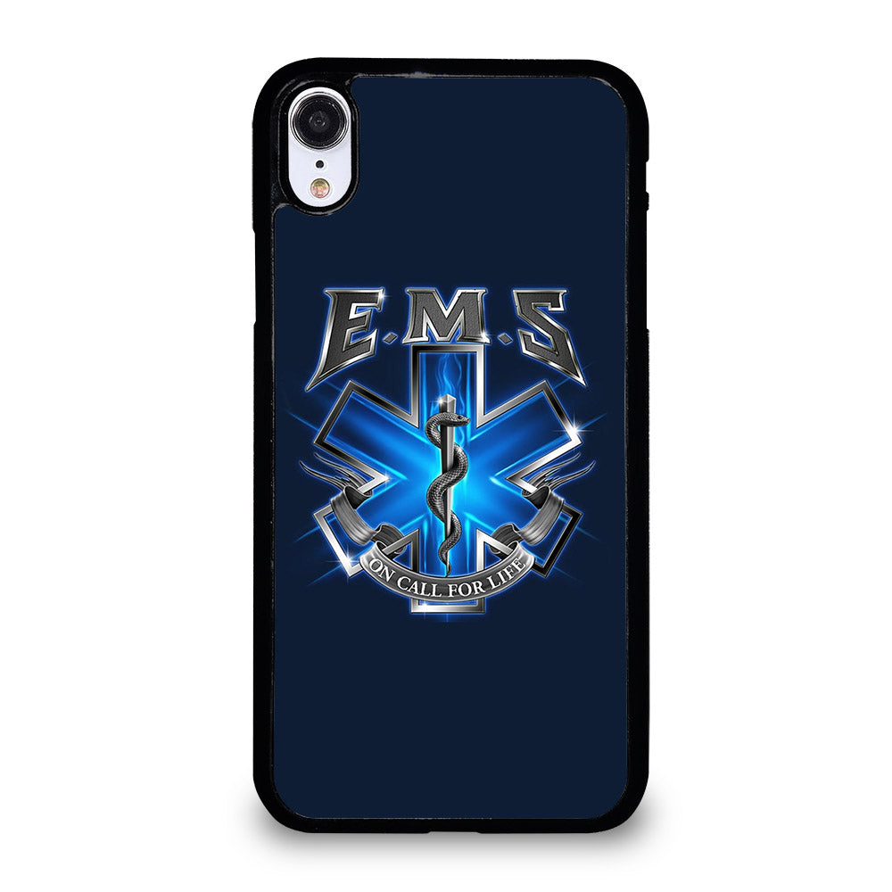 EMT EMS MEDICAL ON CALL FOR LIFE iPhone XR Case Cover