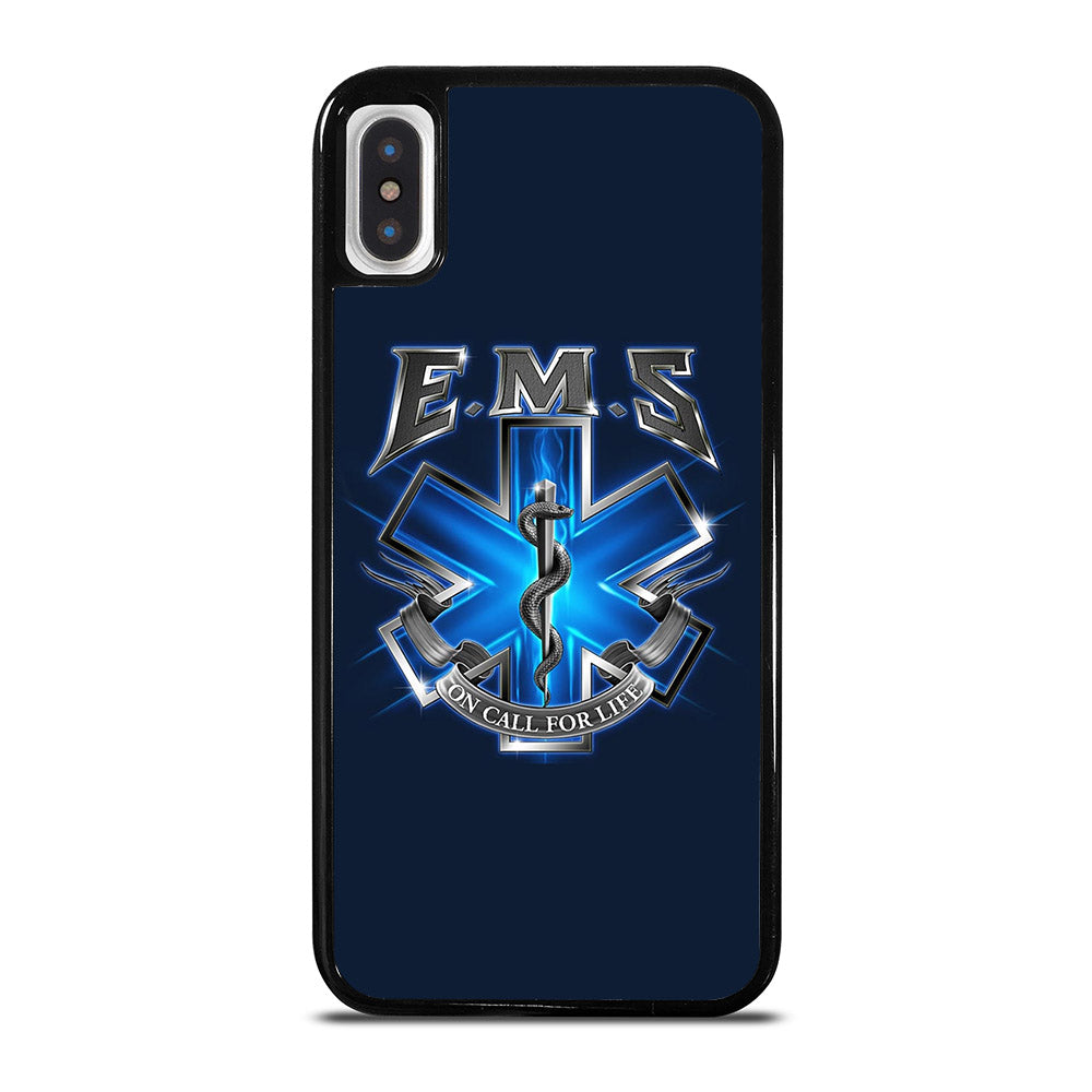 EMT EMS MEDICAL ON CALL FOR LIFE iPhone X / XS Case Cover