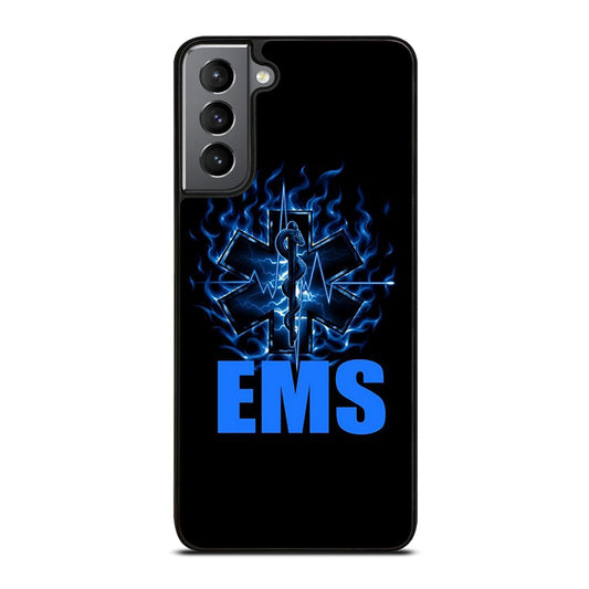 EMT EMS MEDICAL BLACK LOGO Samsung Galaxy S21 Plus Case Cover