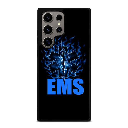 EMT EMS MEDICAL BLACK LOGO Samsung Galaxy S24 Ultra Case Cover