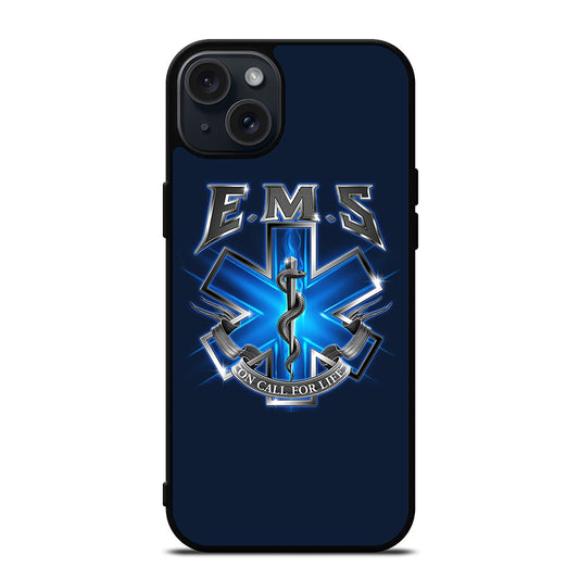 EMT EMS MEDICAL ON CALL FOR LIFE iPhone 15 Plus Case Cover