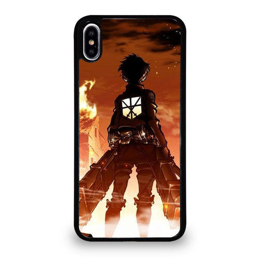 EREN YEAGER ATTACK ON TITAN ANIME iPhone XS Max Case Cover