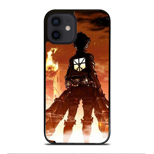 EREN YEAGER ATTACK ON TITAN ANIME iPhone 12 Mini Case Cover