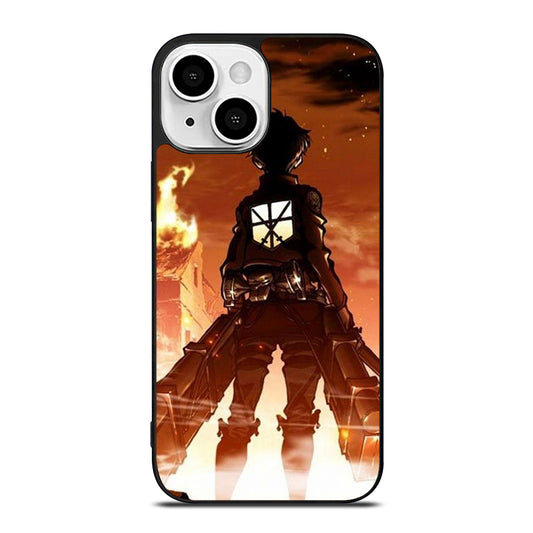 EREN YEAGER ATTACK ON TITAN ANIME iPhone 13 Mini Case Cover