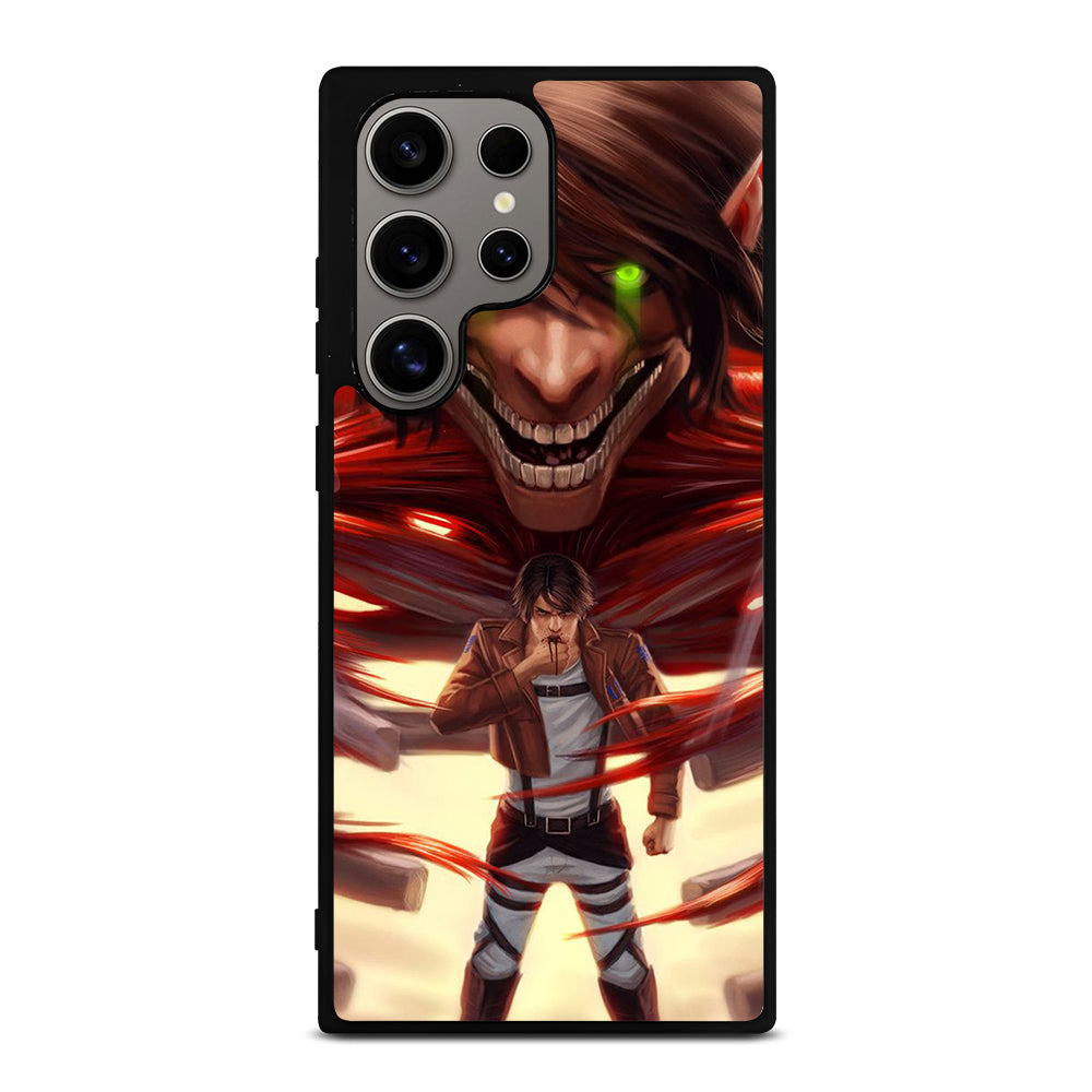 EREN YEAGER ATTACK ON TITAN ART Samsung Galaxy S24 Ultra Case Cover