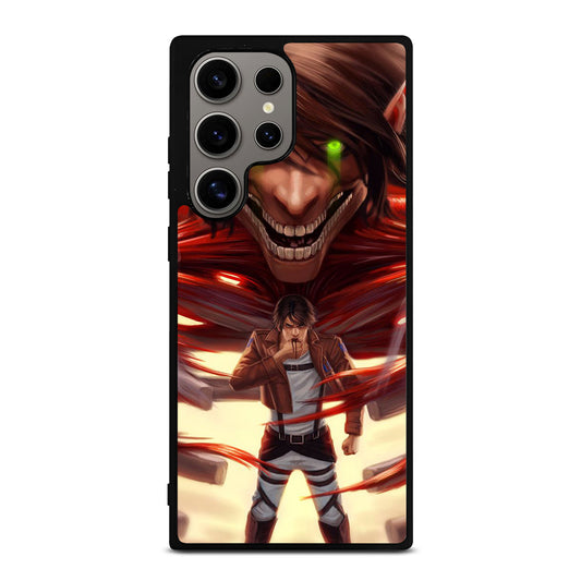 EREN YEAGER ATTACK ON TITAN ART Samsung Galaxy S24 Ultra Case Cover