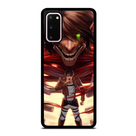 EREN YEAGER ATTACK ON TITAN ART Samsung Galaxy S20 Case Cover