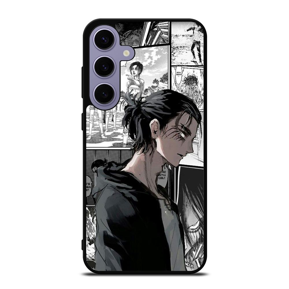EREN YEAGER ATTACK ON TITAN COMIC Samsung Galaxy S24 Plus Case Cover