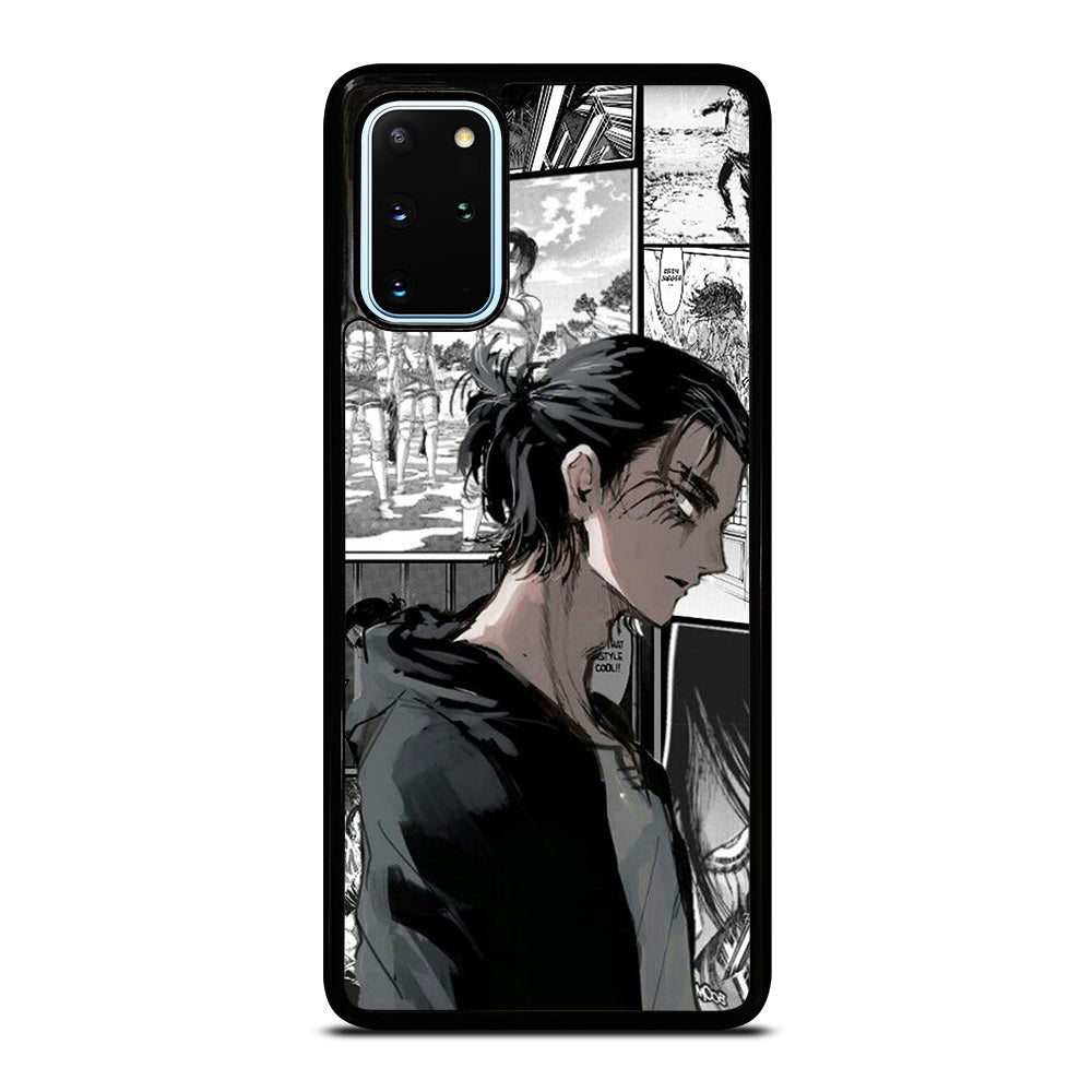 EREN YEAGER ATTACK ON TITAN COMIC Samsung Galaxy S20 Plus Case Cover