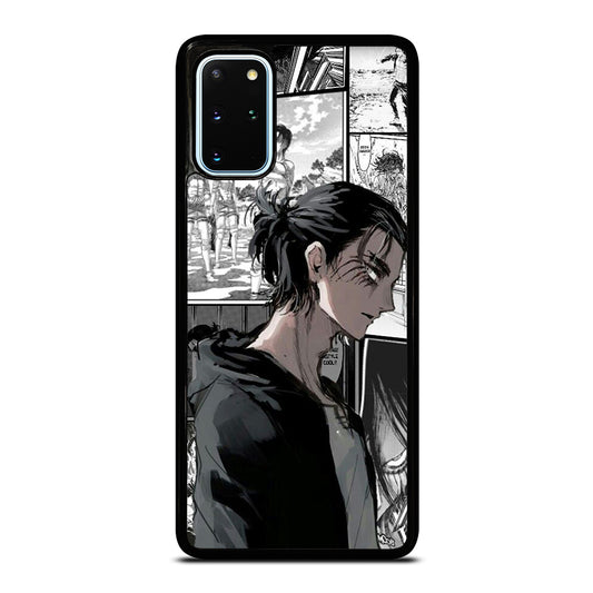 EREN YEAGER ATTACK ON TITAN COMIC Samsung Galaxy S20 Plus Case Cover