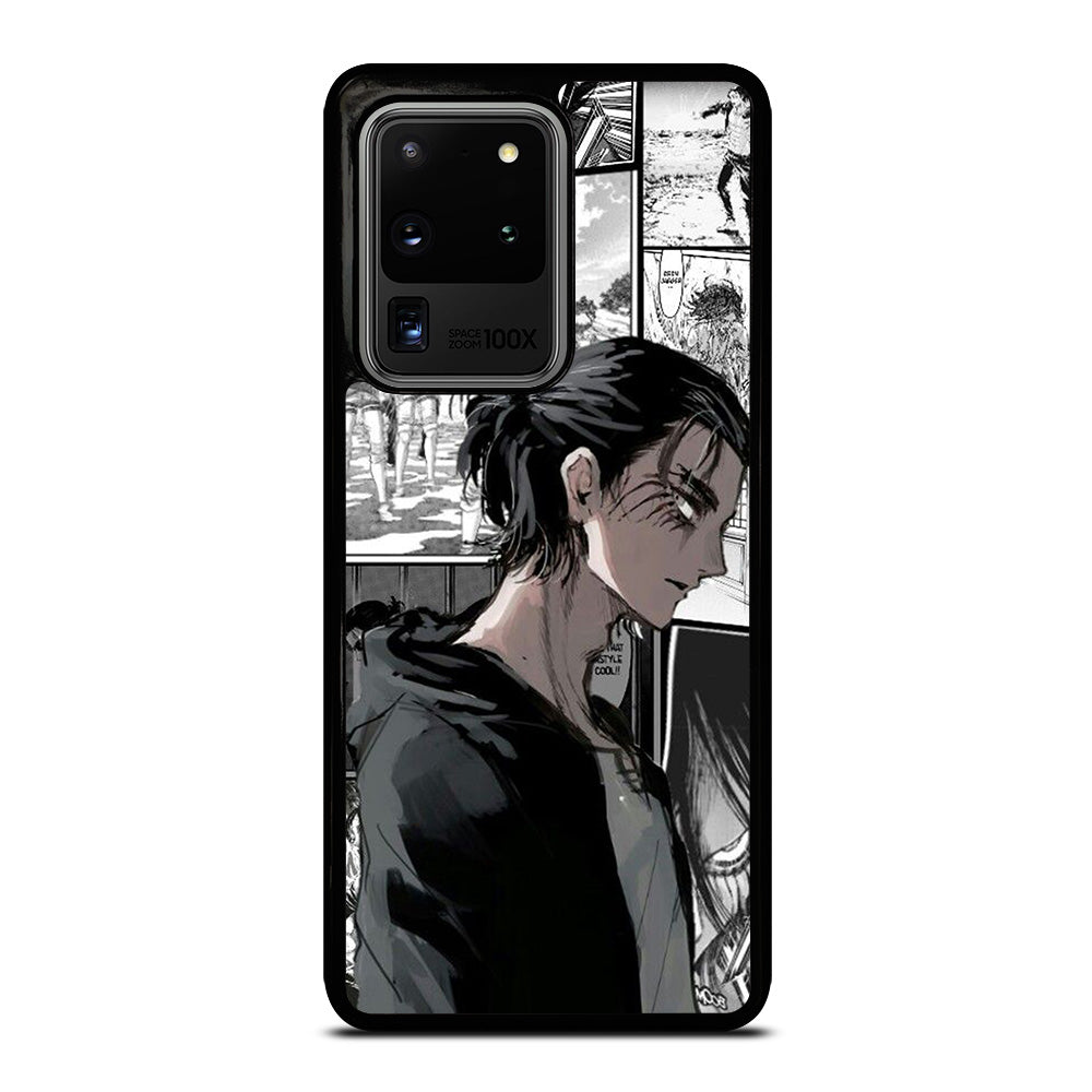 EREN YEAGER ATTACK ON TITAN COMIC Samsung Galaxy S20 Ultra Case Cover