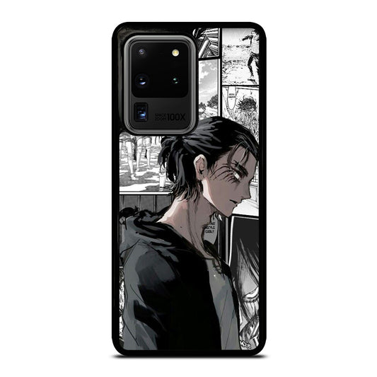 EREN YEAGER ATTACK ON TITAN COMIC Samsung Galaxy S20 Ultra Case Cover