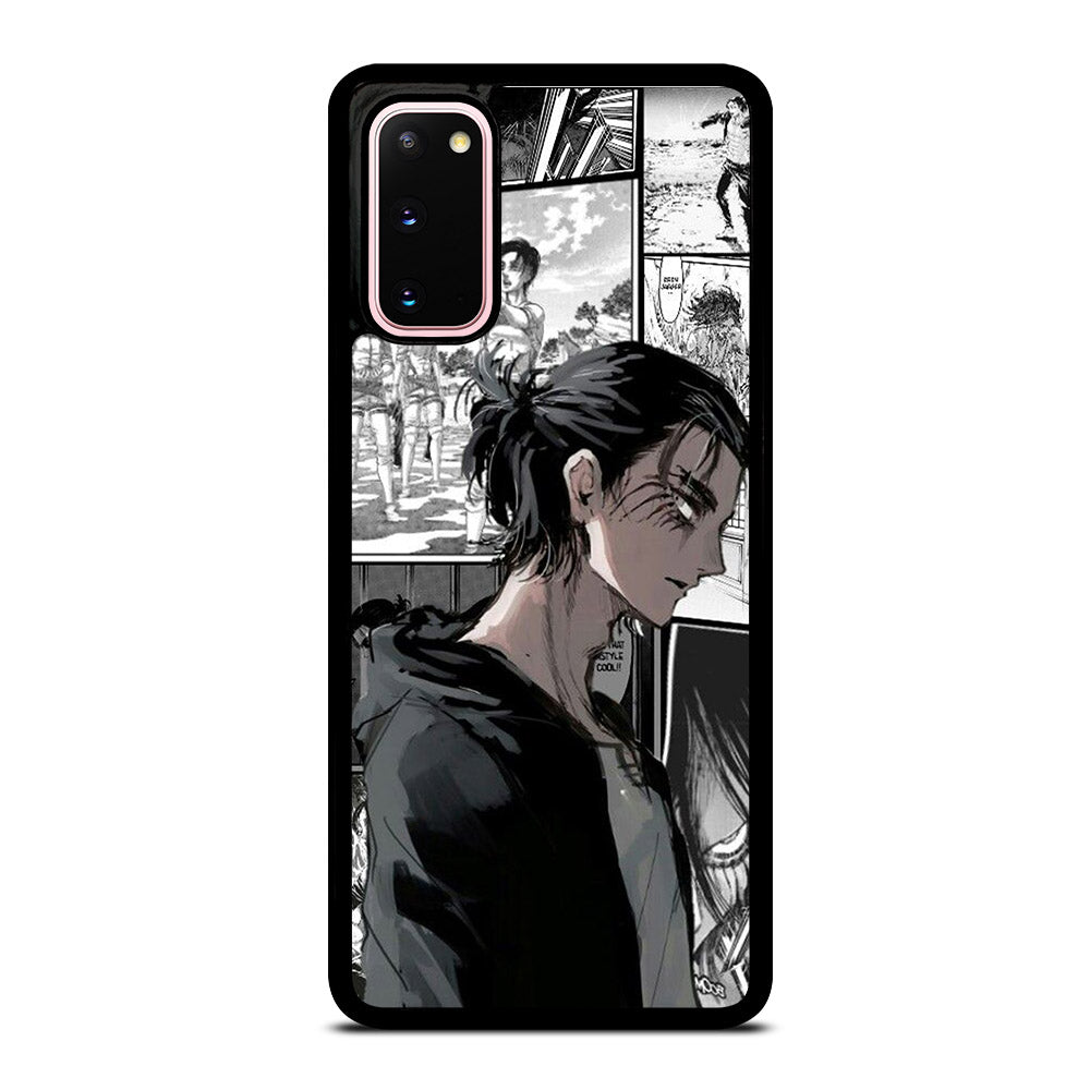 EREN YEAGER ATTACK ON TITAN COMIC Samsung Galaxy S20 Case Cover