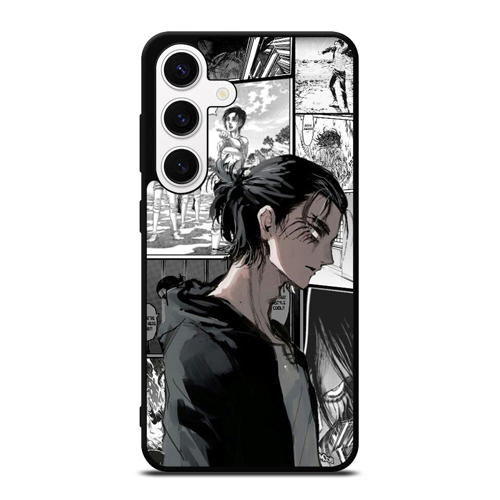 EREN YEAGER ATTACK ON TITAN COMIC Samsung Galaxy S24 Case Cover