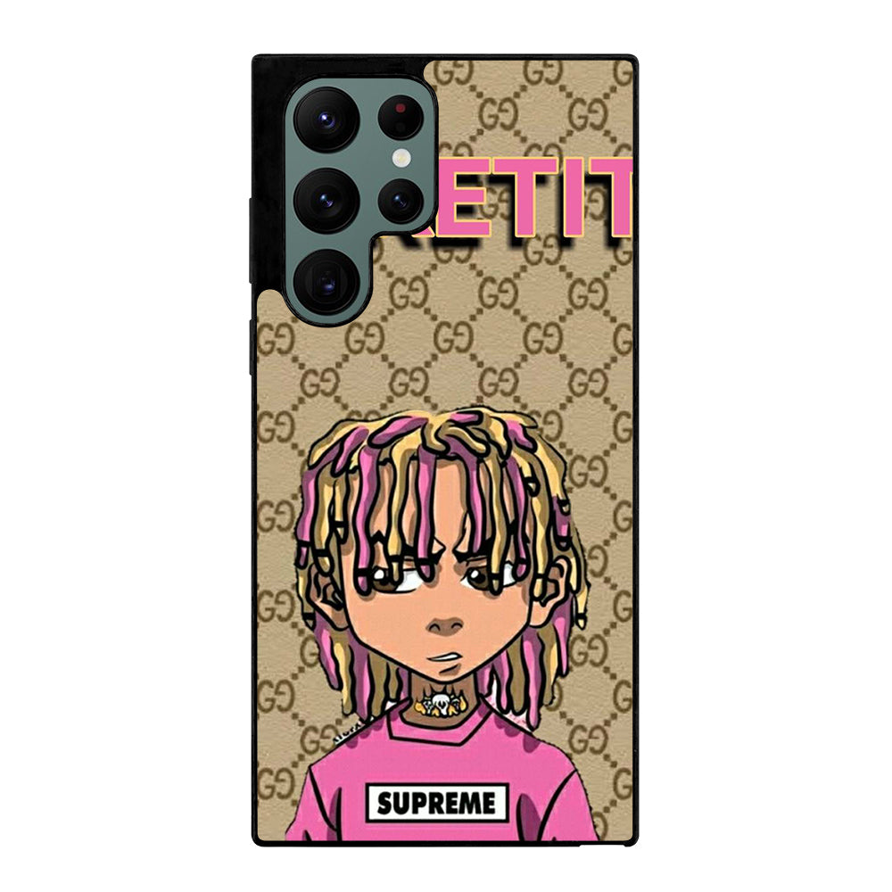 ESKETIT LIL PUMP BROWN Samsung Galaxy S22 Ultra Case Cover