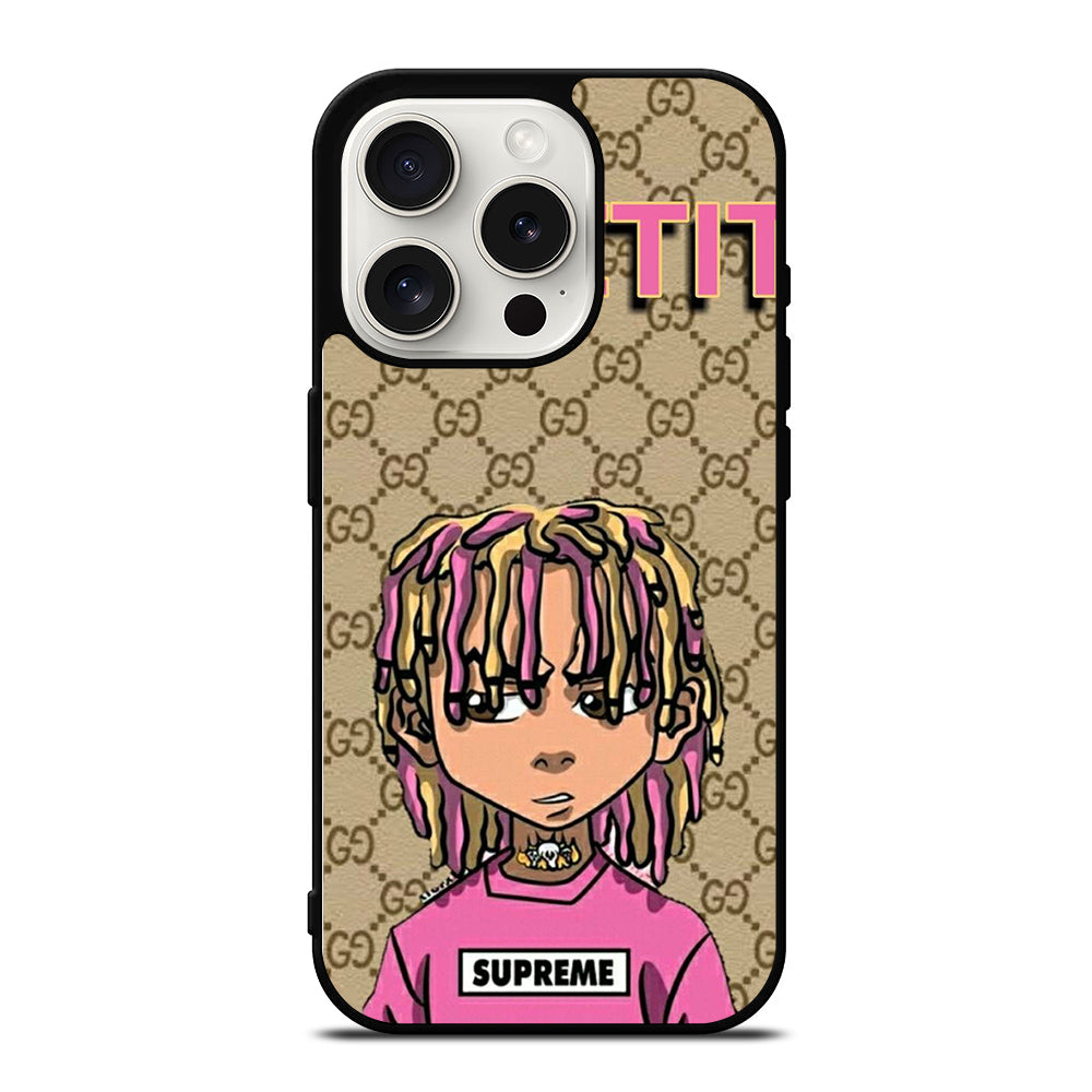 ESKETIT LIL PUMP BROWN iPhone 15 Pro Case Cover