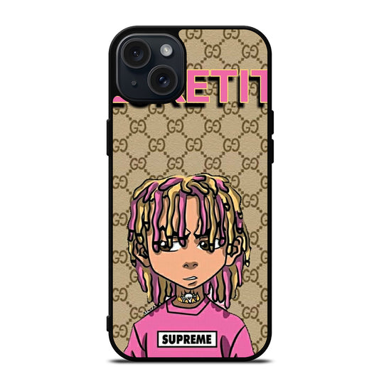 ESKETIT LIL PUMP BROWN iPhone 15 Plus Case Cover