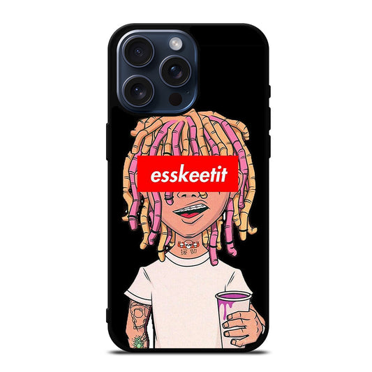 ESKETIT LIL PUMP CARTOON iPhone 15 Pro Max Case Cover