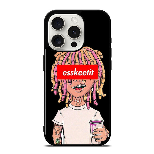 ESKETIT LIL PUMP CARTOON iPhone 15 Pro Case Cover