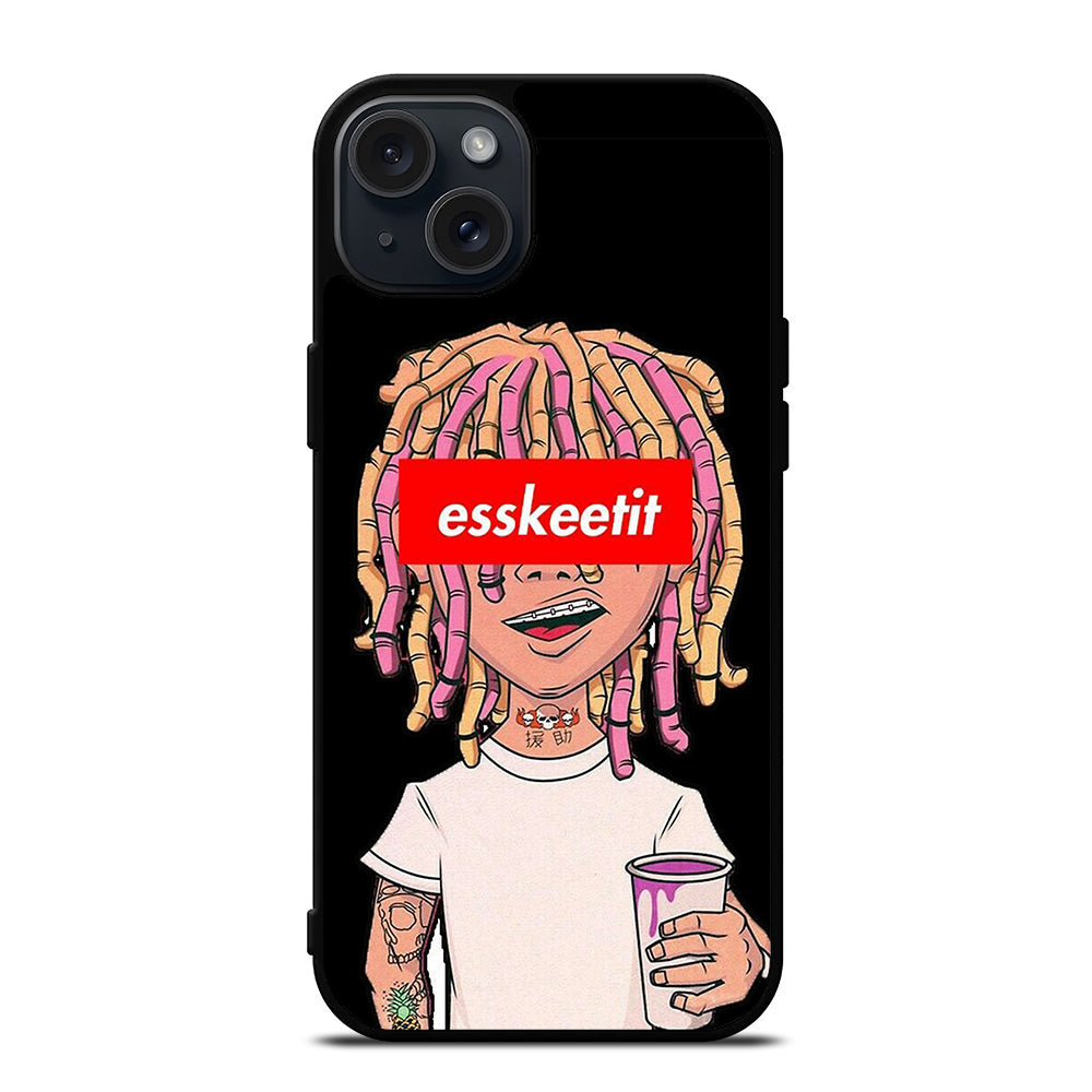 ESKETIT LIL PUMP CARTOON iPhone 15 Plus Case Cover