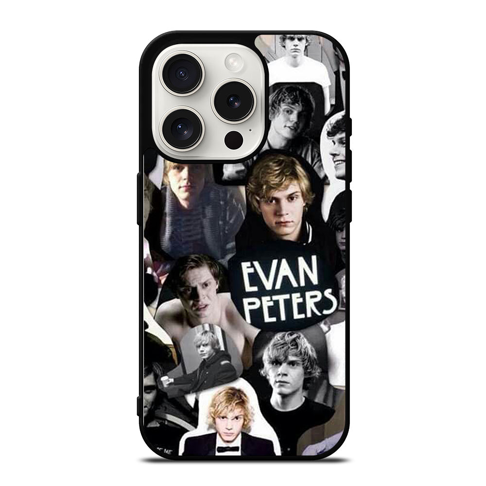 EVAN PETERS COLLAGE iPhone 15 Pro Case Cover