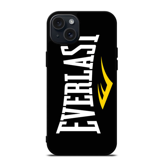 EVERLAST BOXING BLACK LOGO iPhone 15 Plus Case Cover