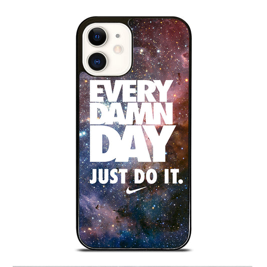 EVERY DAMN DAY JUST DO IT NIKE NEBULA iPhone 12 Case Cover