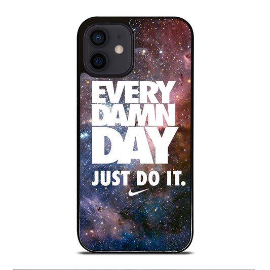 EVERY DAMN DAY JUST DO IT NIKE NEBULA iPhone 12 Mini Case Cover