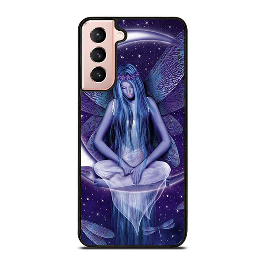FAIRY DRAGONFLIES MOON Samsung Galaxy S21 Case Cover
