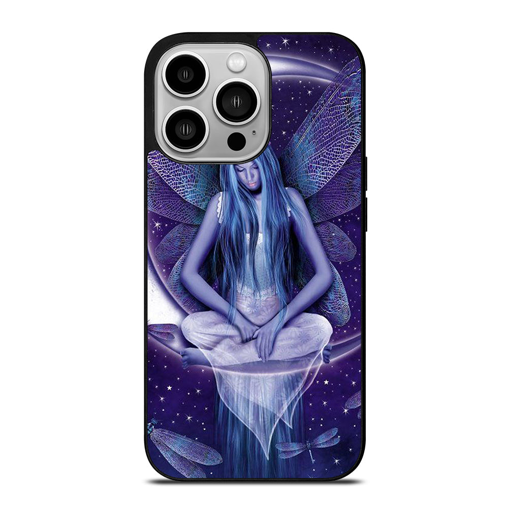 FAIRY DRAGONFLIES MOON iPhone 14 Pro Case Cover