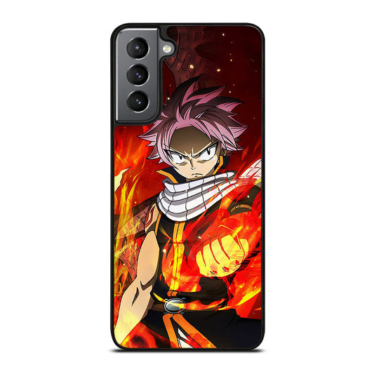 FAIRY TAIL ANIME NATSU DRAGNEEL 3 Samsung Galaxy S21 Plus Case Cover