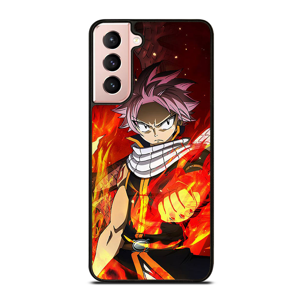 FAIRY TAIL ANIME NATSU DRAGNEEL 3 Samsung Galaxy S21 Case Cover
