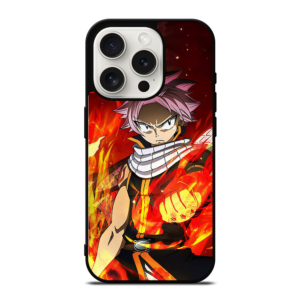 FAIRY TAIL ANIME NATSU DRAGNEEL 3 iPhone 15 Pro Case Cover