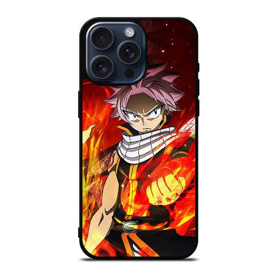 FAIRY TAIL ANIME NATSU DRAGNEEL 3 iPhone 15 Pro Max Case Cover