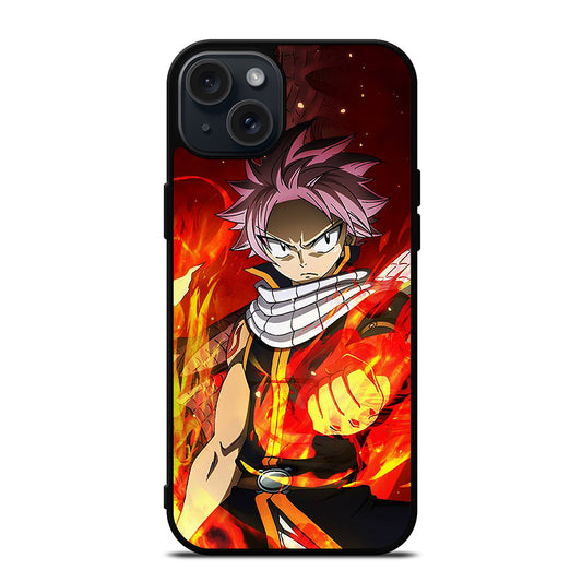 FAIRY TAIL ANIME NATSU DRAGNEEL 3 iPhone 15 Plus Case Cover
