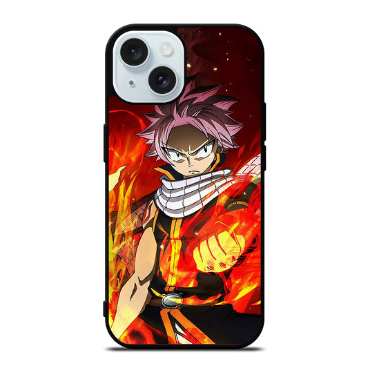 FAIRY TAIL ANIME NATSU DRAGNEEL 3 iPhone 15 Case Cover