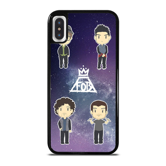 FALL OUT BOY CARTOON iPhone X / XS Case Cover