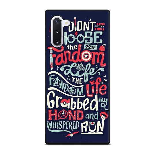 FANDOM LIFE Samsung Galaxy Note 10 Case Cover