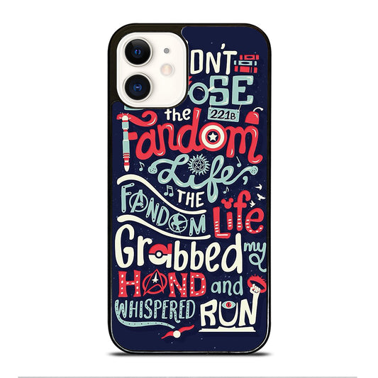 FANDOM LIFE iPhone 12 Case Cover