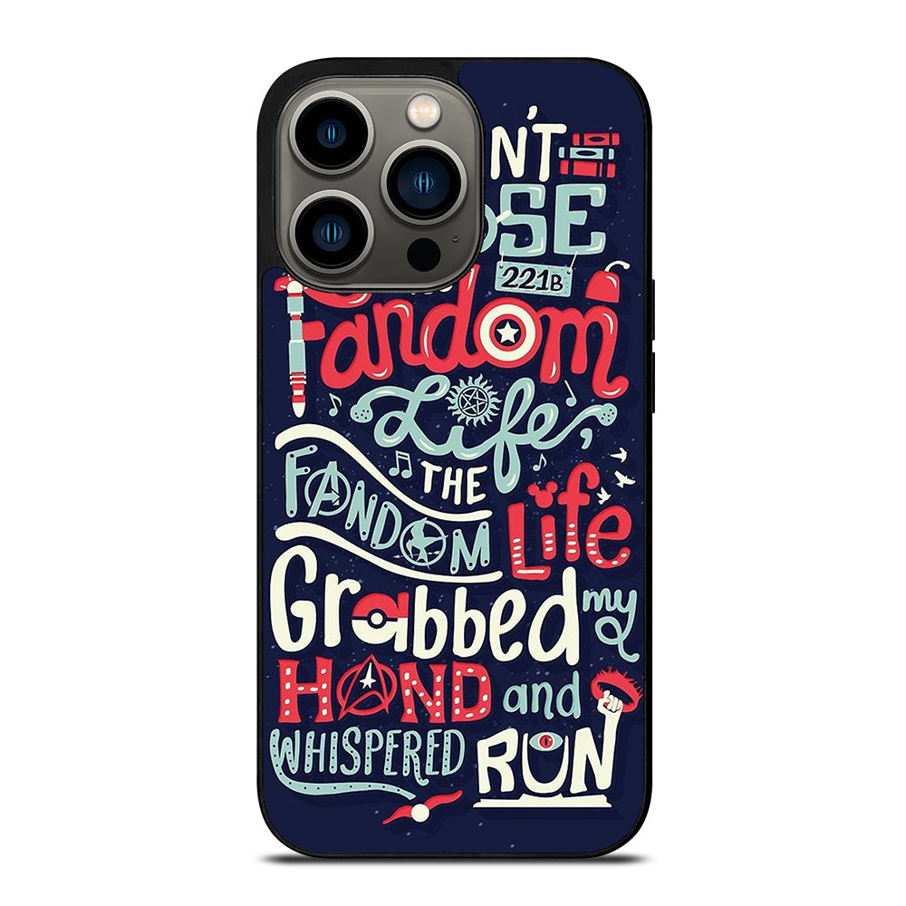FANDOM LIFE iPhone 13 Pro Case Cover